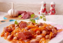 Чёрная фасоль с копчёными колбасками в духовке рецепт с фото, как приготовить на Webspoon.ru рекомендации Чёрная фасоль с копчёными колбасками в духовке рецепт с фото, как приготовить на Webspoon.ru рекомендации
