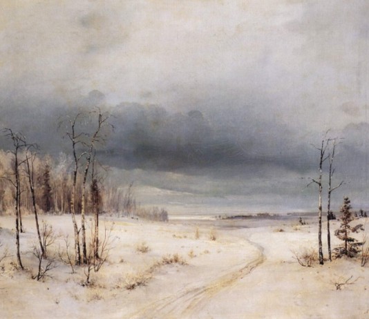 А. К. Саврасов, Зима (1870г.)
