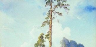 Саврасов А.К. Летний пейзаж. Сосны. 1880 г.