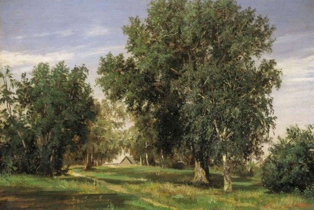 С. Н. Аммосов, Лесная поляна. 1869г.
