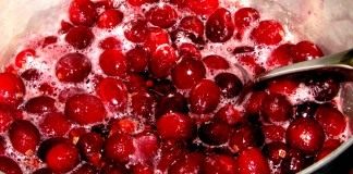 Приготовление клюквы
