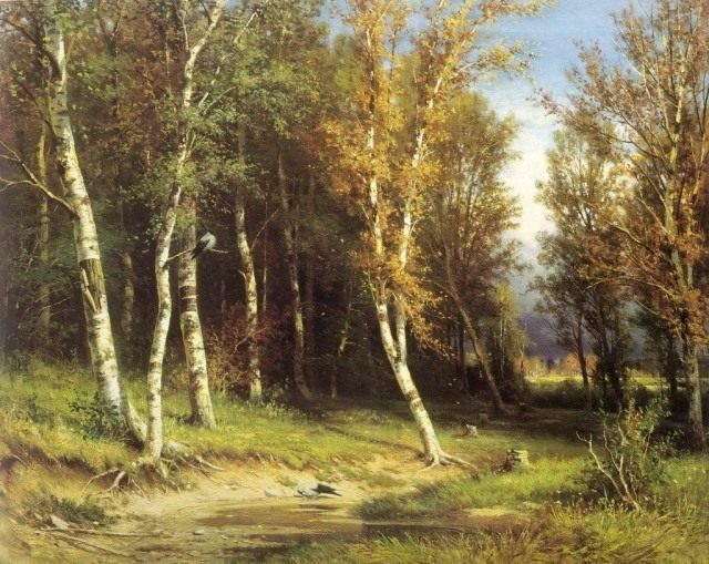И. И. Шишкин «Лес перед грозой». 1872 г. И. И. Шишкин «Лес перед грозой». 1872 г.