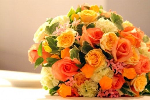 Букет (Bouquet) Букет в теплых тонах