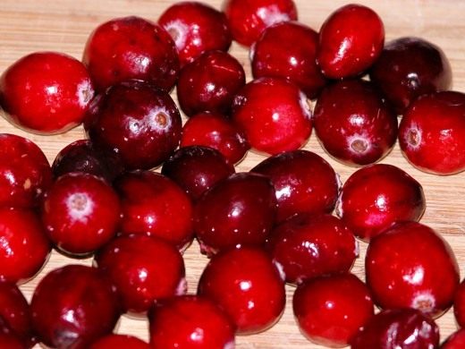 Ягоды клюквы крупноплодной Ягоды клюквы крупноплодной