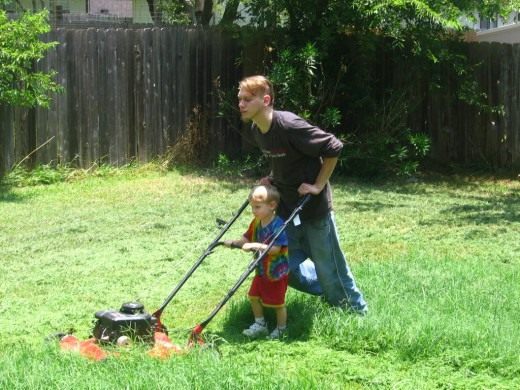 Газонокосилка (Lawn mower)