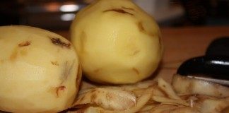 Пятна на картофеле