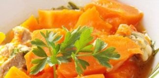 Жаркое с тыквой