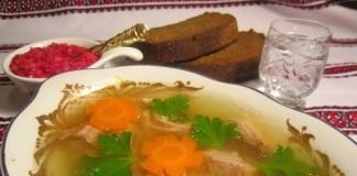 Холодец из свиных ножек