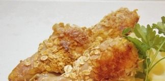 Куриные ножки в панировке из хлопьев - Рецепты Куриные ножки в панировке из хлопьев готовы!