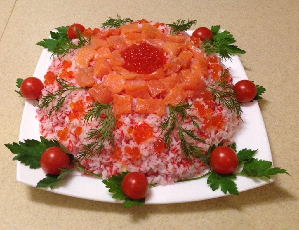 Салат «Самоцветы»