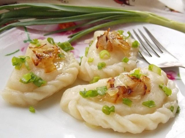 Вареники с картошкой Вареники с картошкой