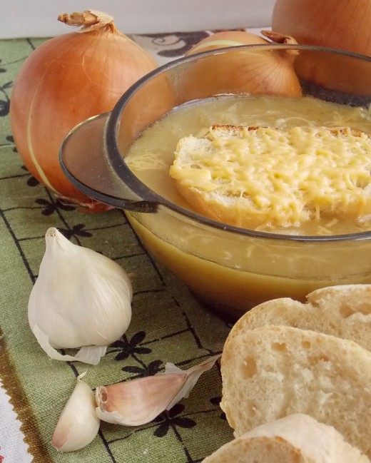 Французский луковый суп Французский луковый суп