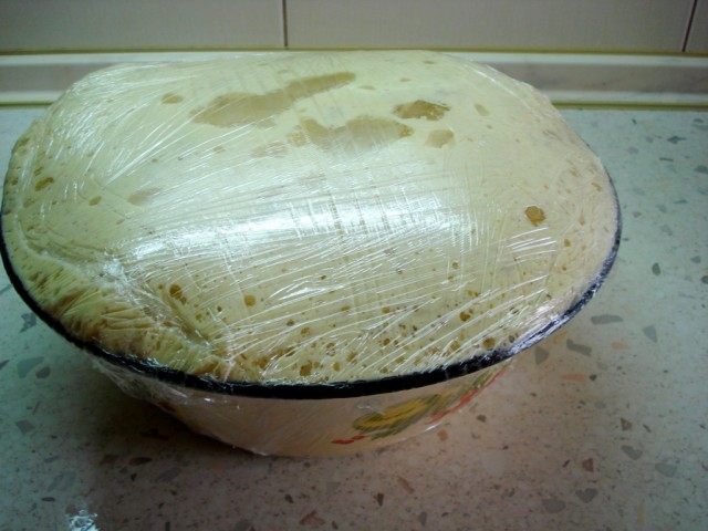 Подошедшая опара Подошедшая опара