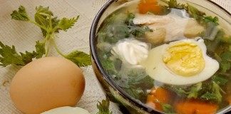 Суп из молодой крапивы