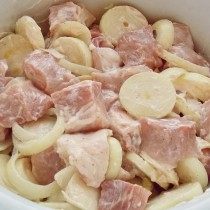 Добавьте соус для маринада Добавьте соус для маринада