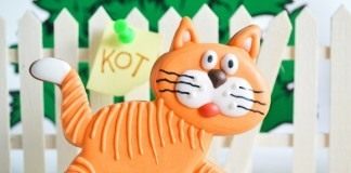 Песочное печенье с корицей «Сладкий кот»