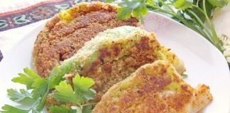 Шницель из молодой капусты