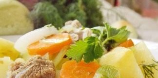 Рагу из молодых овощей