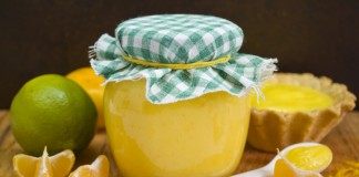 Курд апельсиновый с лаймом и мандаринами