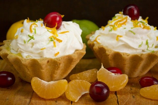 Тарталетки с апельсиновым курдом