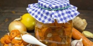 Маринованная морковка с луком и орегано