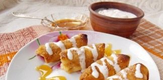 Запечённые блинчики с хрустящей карамелизованной корочкой