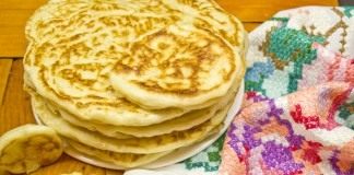 Блины дрожжевые, безопарные