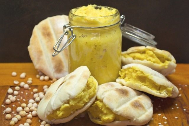 Пита с хумусом Пита с хумусом