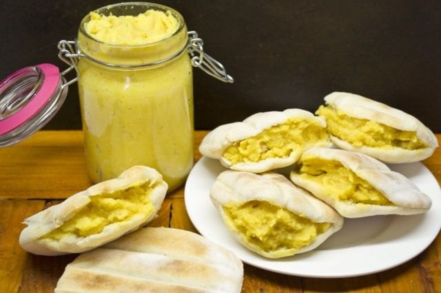 Пита с хумусом Пита с хумусом