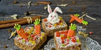 Коврижка медовая на простокваше