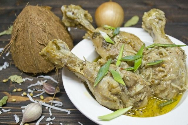 Карри с курицей и кокосом Карри с курицей и кокосом