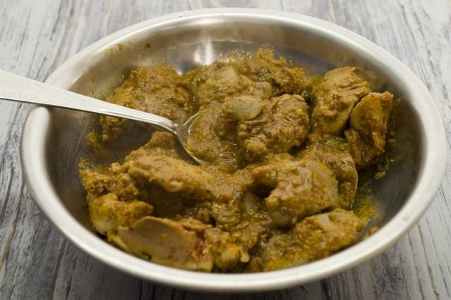 Обжариваем печень с овощами Обжариваем печень с овощами