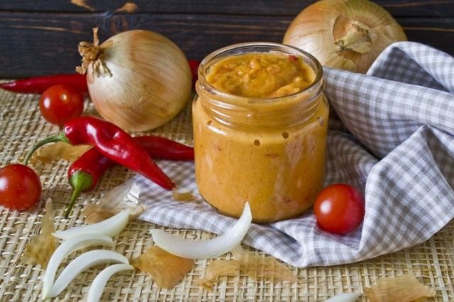 Луковая икра Луковая икра