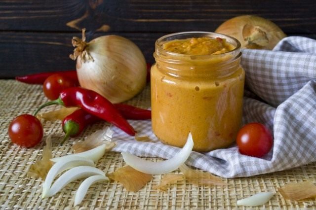 Луковая икра Луковая икра