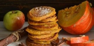 Оладьи с тыквой и яблоками - Выпечка и изделия из теста Оладьи с тыквой и яблоками