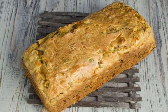 Грибной пирог с курицей и овощами Грибной пирог с курицей и овощами
