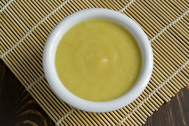 Крем-суп из консервированной фасоли