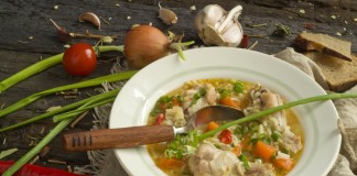 Суп из куриных крылышек