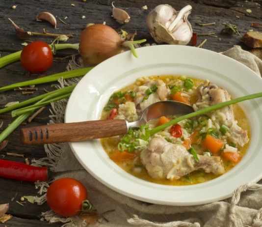 Суп из куриных крылышек