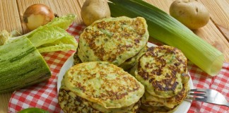Картофельные оладьи с кабачками - Выпечка и изделия из теста Картофельные оладьи с кабачками