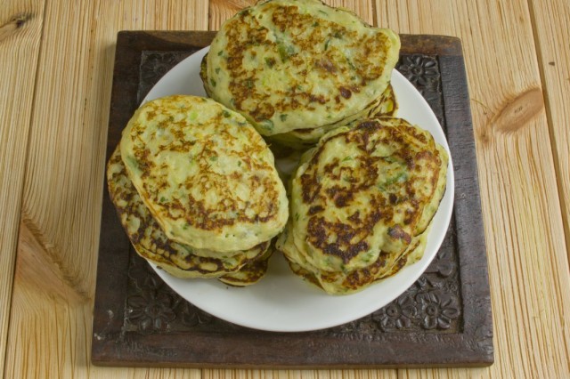 Картофельные оладьи с кабачками Картофельные оладьи с кабачками