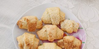 Творожные рогалики с повидлом