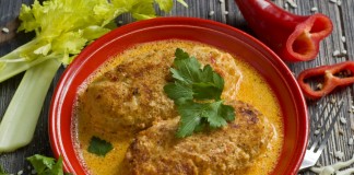 Ленивые голубцы в духовке с рисом и курицей
