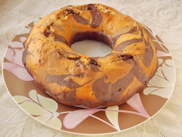 Орехово-шоколадный кекс Орехово-шоколадный кекс