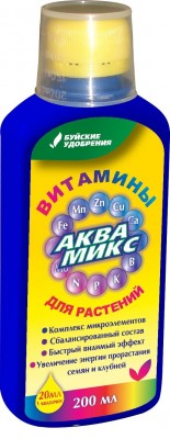 Микроудобрение «АКВАМИКС» упаковка 200 мл Микроудобрение «АКВАМИКС» упаковка 200 мл