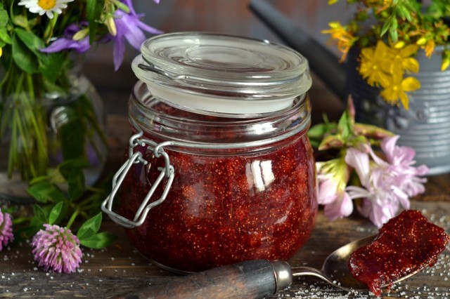 Джем из лесной земляники с агар-агаром Джем из лесной земляники с агар-агаром