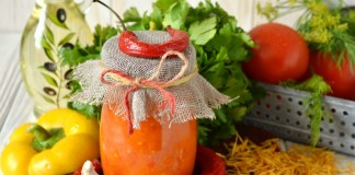 Томатный соус «Огонёк» из свежих помидоров
