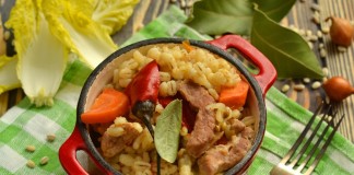 Вкусная перловка с мясом