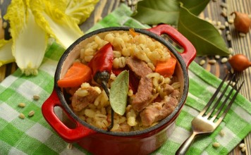Вкусная перловка с мясом