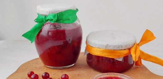 Клюква, протёртая с сахаром